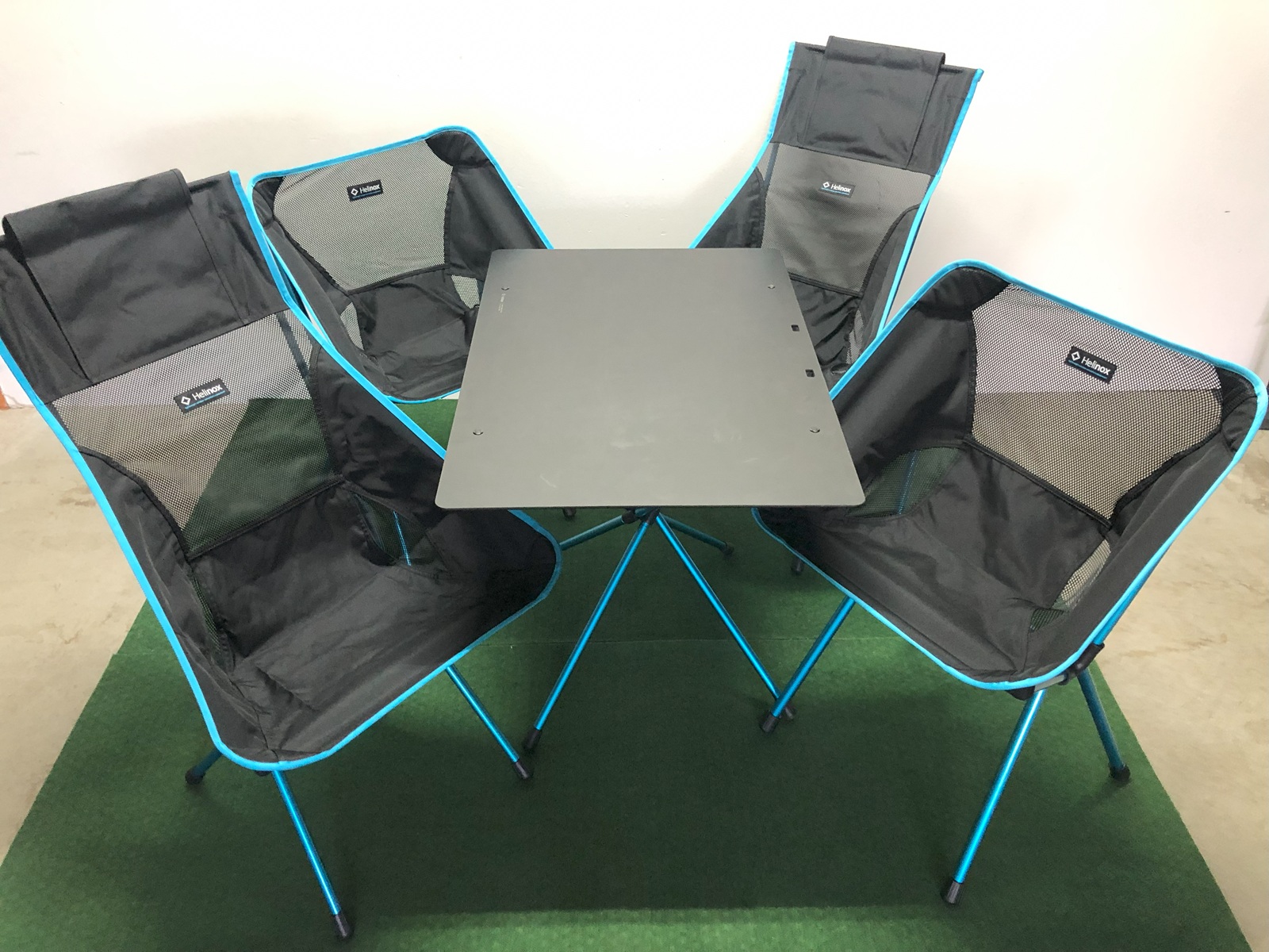 Helinox Set Cafe Chair/Sunset Chair/Cafe Table Wide