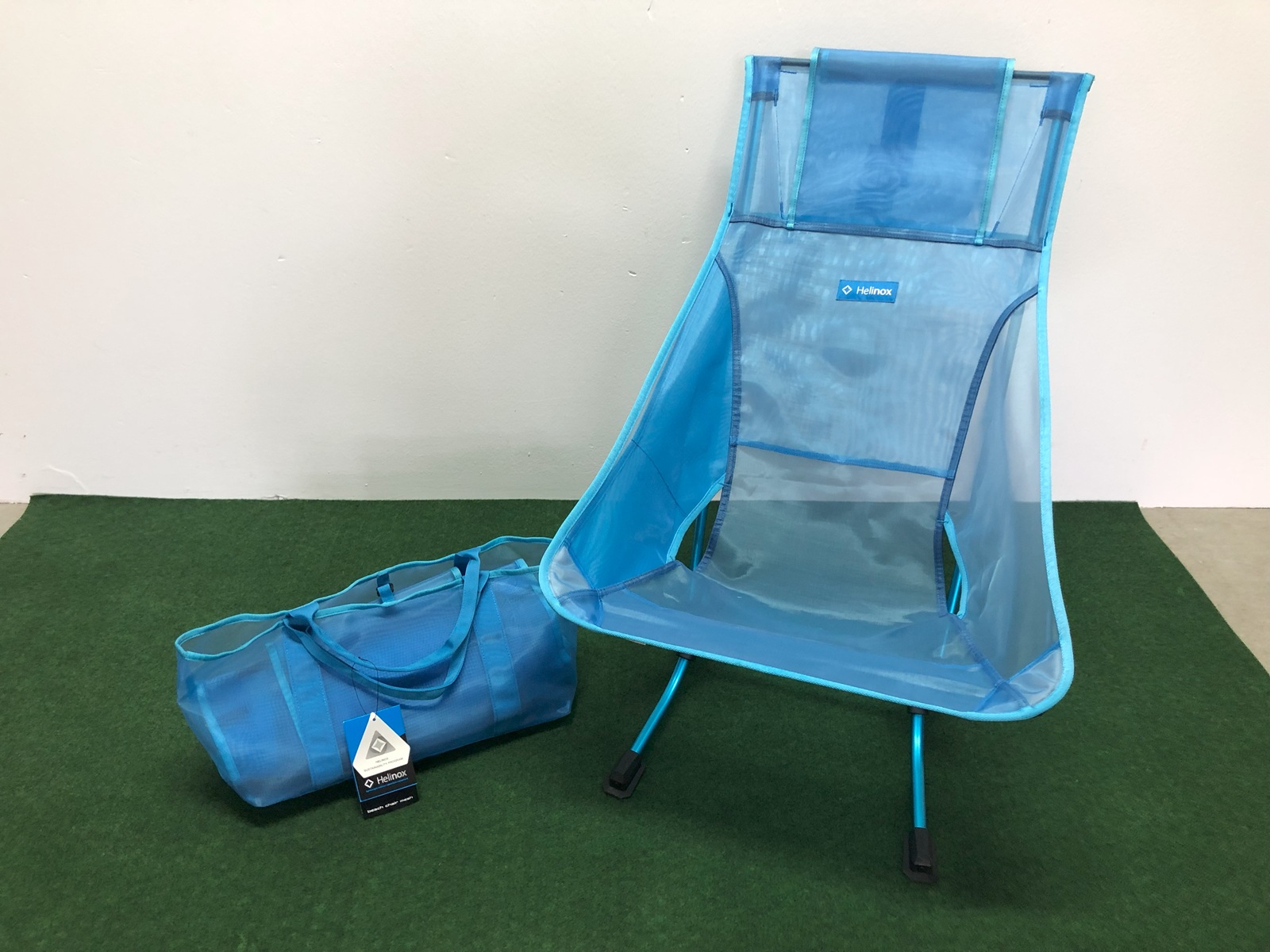 Helinox Beach Chair Blue Mesh