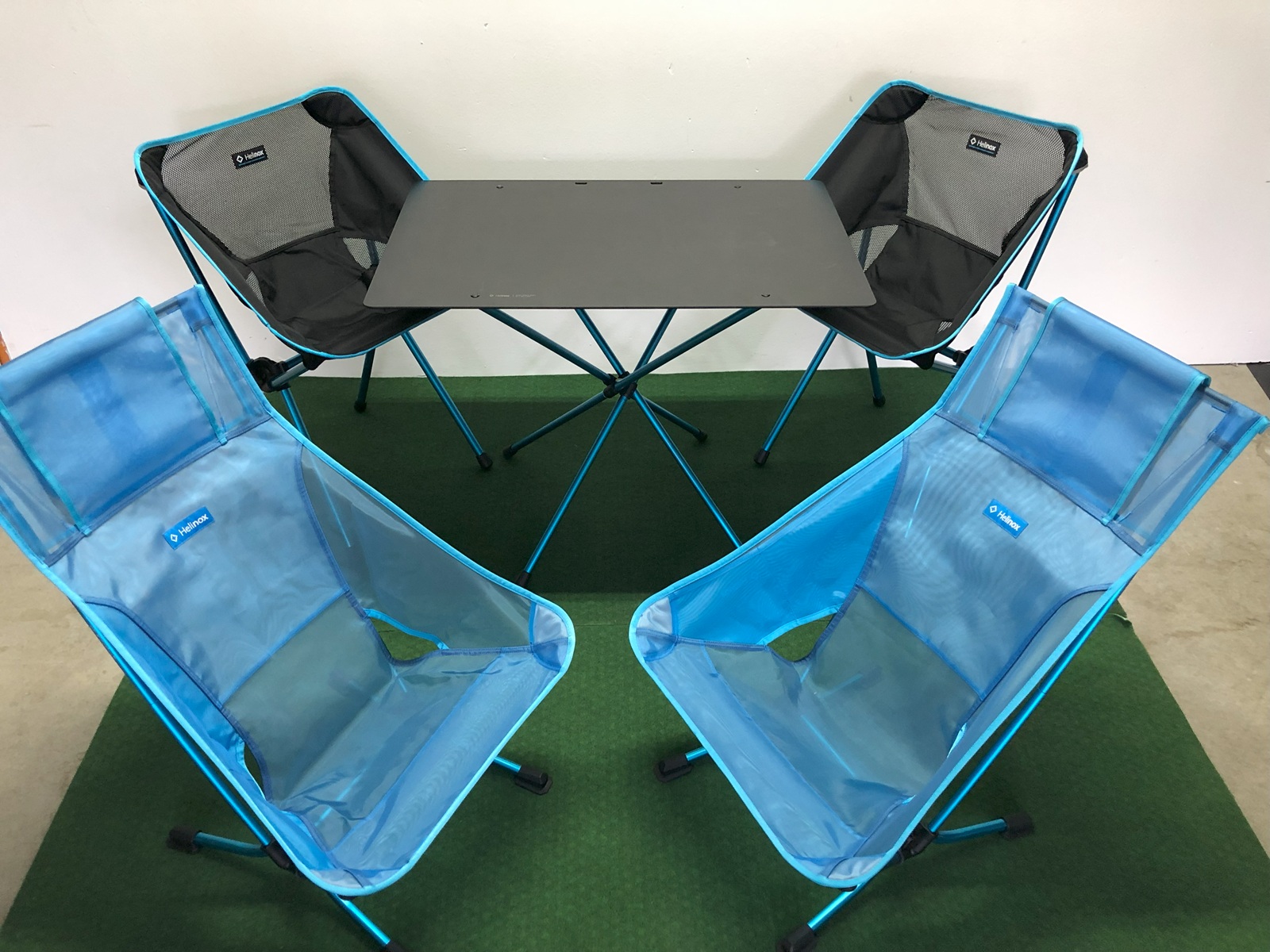 Helinox Set Cafe Chair/Beach Chair/Cafe Table Wide