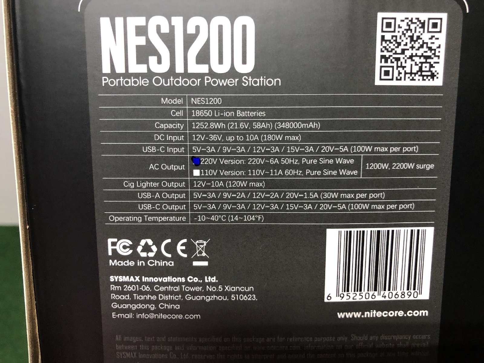 Nitecore NES1200 und 2x FSP100 Set