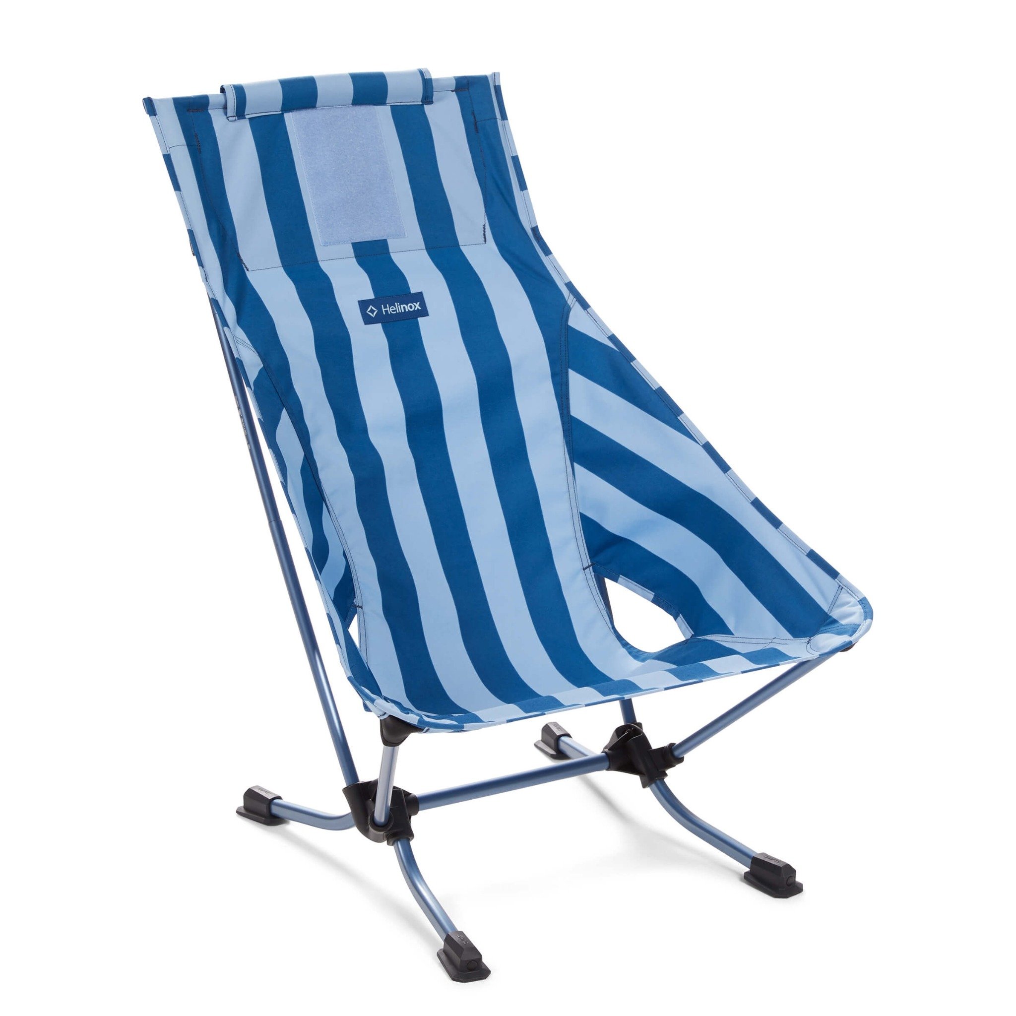 Helinox Beach Chair blue stripe